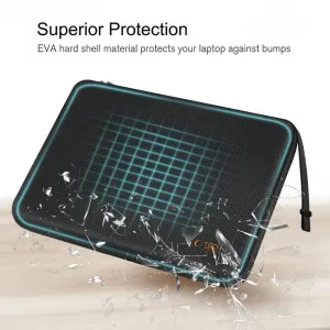 Tech-Protect Hard Pouch obal na notebook 15-16'', čierny / oranžový