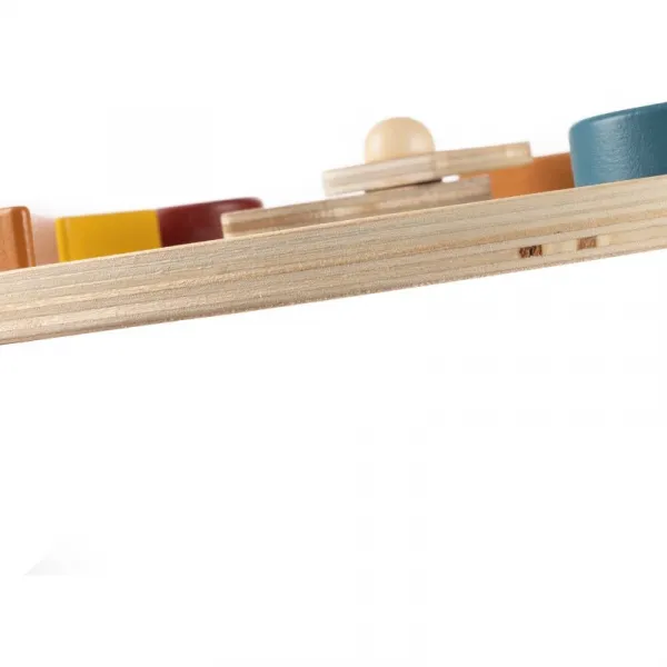 Zopa Wooden Clock aktivity hračka z dreva 1 ks
