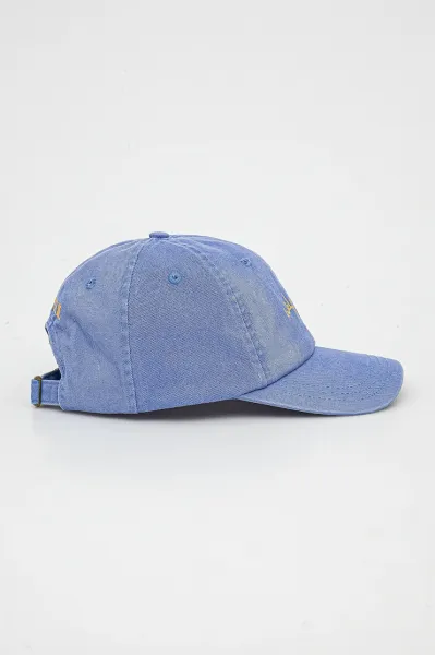 Bavlnená šiltovka Rip Curl dámska, fialová farba, s nášivkou, 04QWHE