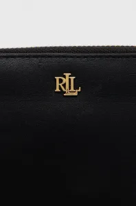 Dámska čierna peňaženka Ralph Lauren
