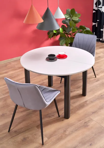 HALMAR Rozkládací jídelní stůl Ringo 102/142 cm kašmírový/černý