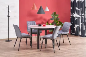 HALMAR Rozkládací jídelní stůl Ringo 102/142 cm kašmírový/černý