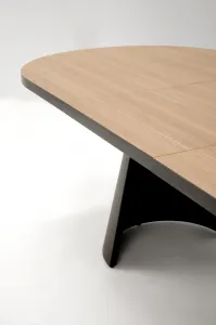 HALMAR Rozkládací stůl Giacomo 180/240 cm dub přírodní/černý