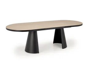 HALMAR Rozkládací stůl Giacomo 180/240 cm dub přírodní/černý