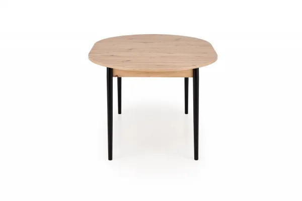 HALMAR Rozkládací jídelní stůl Pivot 102/141 cm dub artisan/černý buk