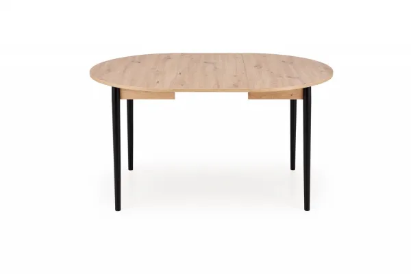 HALMAR Rozkládací jídelní stůl Pivot 102/141 cm dub artisan/černý buk