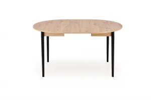 HALMAR Rozkládací jídelní stůl Pivot 102/141 cm dub artisan/černý buk