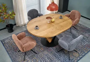 Otočné jedálenské kreslo K568 Halmar