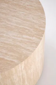 HALMAR Konferenční stolek Travertino II travertin