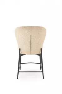 HALMAR Barová židle H126 bouclé béžová