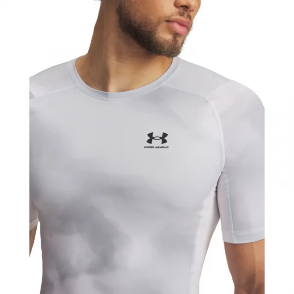 Pánske kompresné tričko s krátkym rukávom UNDER ARMOUR UA HG Armour Printed SS