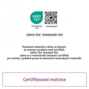 Penový matrac VENITO 90x195 Tempo Kondela