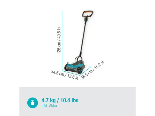 Gardena Aku kosačka HandyMower 22/18 V P4A