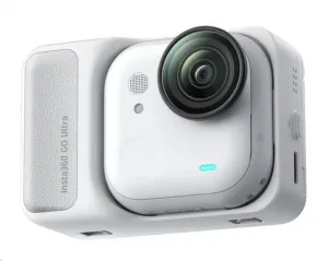 Insta360 GO Ultra miniaturní akční kamera, 4K Ultra HD, 60fps, magnetický systém uchycení, bílá