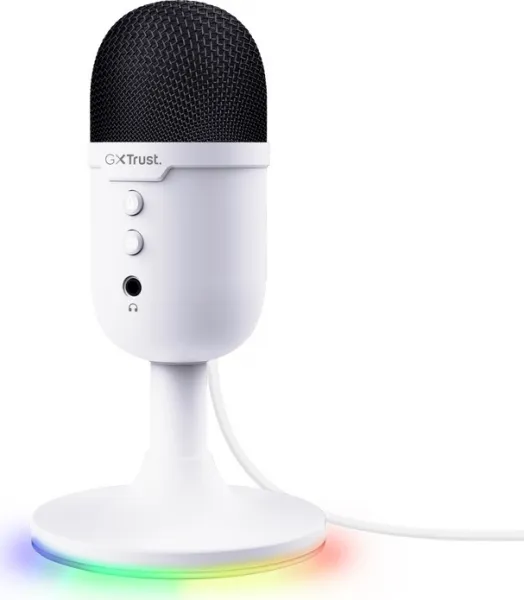 TRUST mikrofon GXT234W YUNIX USB MICROPHONE WHITE