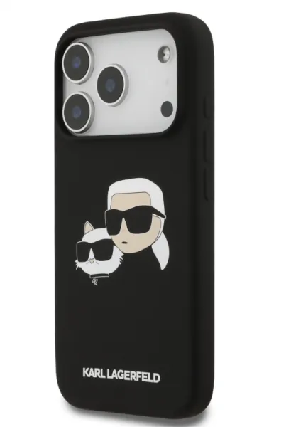 Karl Lagerfeld Kryt s MagSafe pre Apple iPhone 17 Pro, Karl Lagerfeld, Čierny