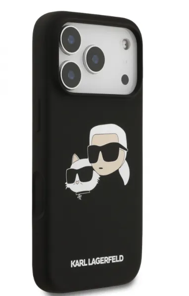 Karl Lagerfeld Kryt s MagSafe pre Apple iPhone 17 Pro, Karl Lagerfeld, Čierny