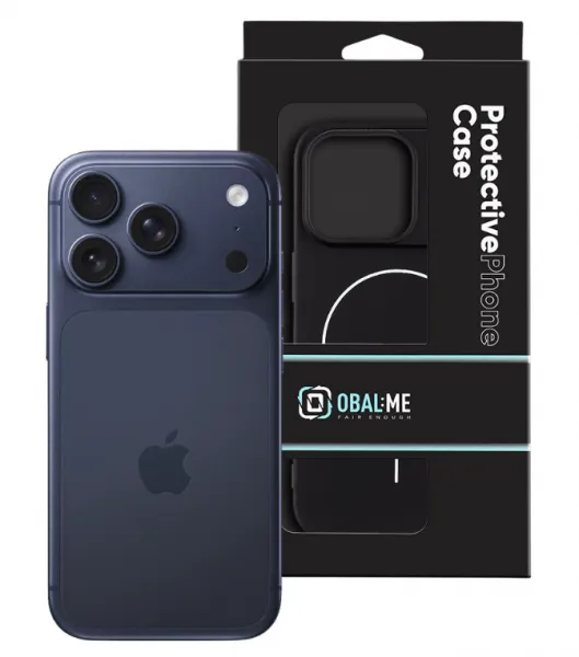 OBAL:ME MagNetix Matte TPU kryt pre Apple iPhone 17 Pro, OBAL:ME, Čierny