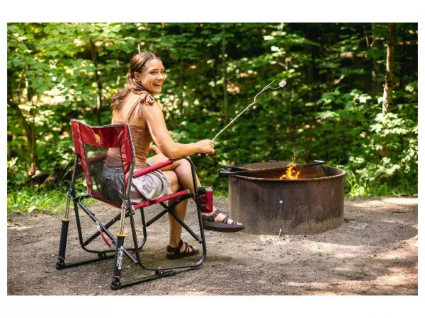 GCI Kempingová stolička s hojdacou funkciou Freestyle Rocker™ (škoricová)