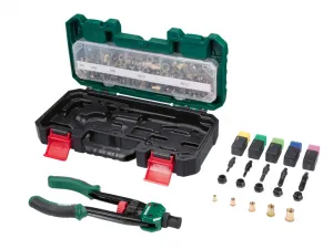 Parkside® Kliešte na nitovacie matice s príslušenstvom, 151-dielna súprava