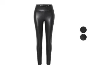 esmara® Dámske legíny v imitácii kože