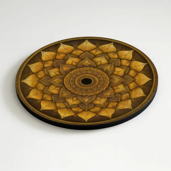 Nástenná mandala - Golden Lotus
