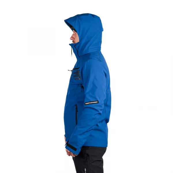 Pánska lyžiarska bunda NORTHFINDER BARTALAN-282blueblack