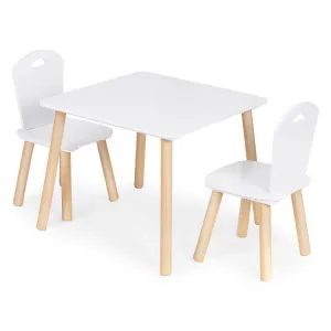 ECOTOYS Sada dětského nábytku Bedry bílá