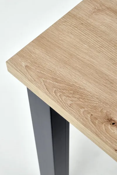 HALMAR Rozkladací jedálenský stôl Qubik 80/200 cm dub artisan/čierny