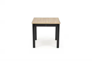 HALMAR Rozkladací jedálenský stôl Qubik 80/200 cm dub artisan/čierny