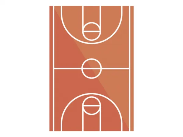 Benlemi Plagát pre deti BASKETBALOVÉ IHRISKO Zvoľte rozmer: 30x42 cm (A3)