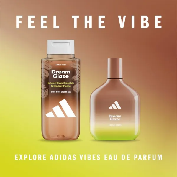 Adidas Vibes Dream Glaze sprchový gél unisex 250 ml