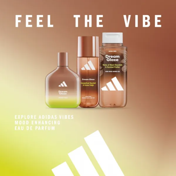 Adidas Vibes Dream Glaze sprchový gél unisex 250 ml