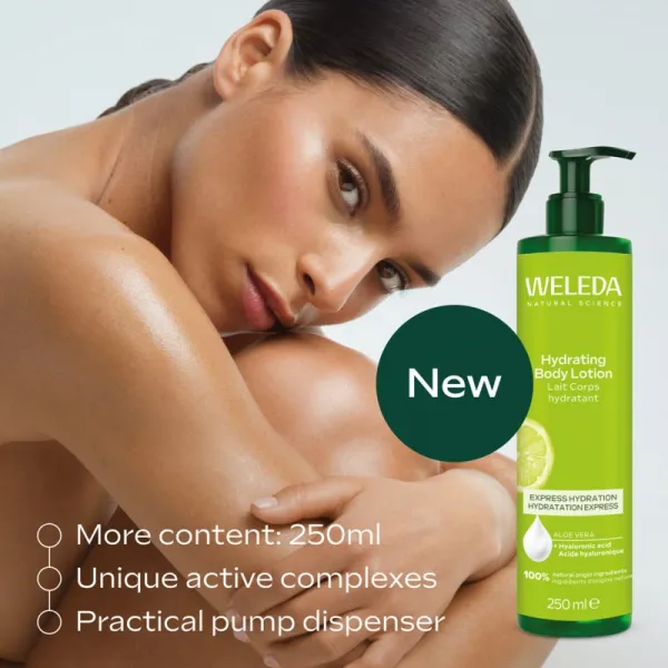 Weleda Hydrating intenzívne hydratačné telové mlieko 250 ml