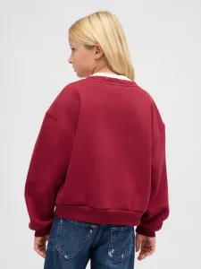 GAP dievčenská oversize mikina s logom