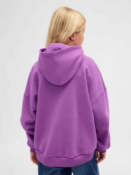 GAP dievčenská oversize mikina s kapucňou