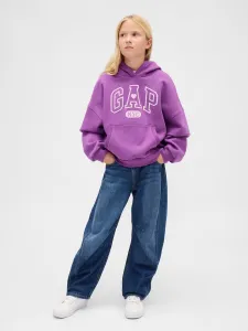 GAP dievčenská oversize mikina s kapucňou