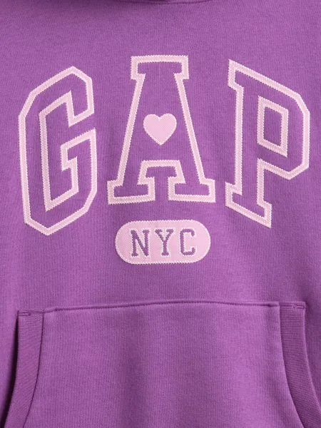 GAP dievčenská oversize mikina s kapucňou