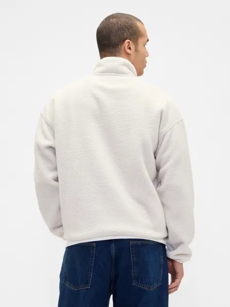 GAP Oversize Arctic Fleece Sherpa Mikina