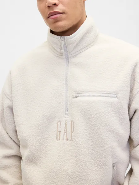 GAP Oversize Arctic Fleece Sherpa Mikina