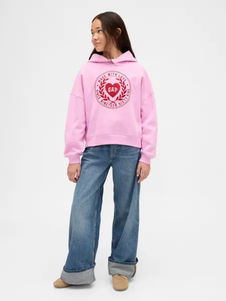 GAP Kids oversize mikina s kapucňou