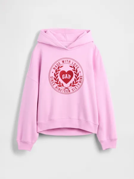 GAP Kids oversize mikina s kapucňou