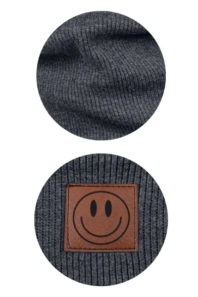 Detská súprava čiapky a nákrčníka SMILE