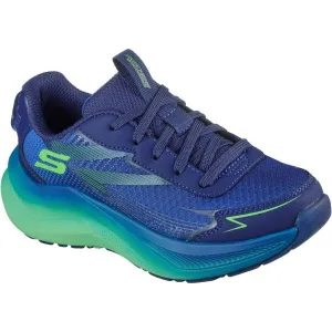 Skechers MAX CUSHIONING ASCENDER Detská vychádzková obuv, tmavo modrá, veľkosť