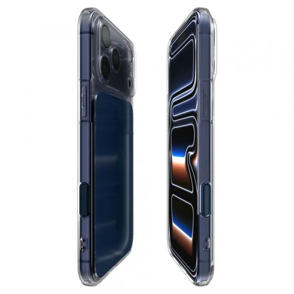 Spigen Ultra Hybrid "T" Mag s MagSafe, iPhone 17 Pro, modrý