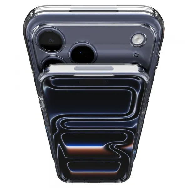 Spigen Ultra Hybrid "T" Mag s MagSafe, iPhone 17 Pro, modrý