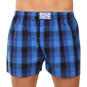3PACK pánske trenky Styx klasická guma viacfarebné (3A010103) S, trenírky