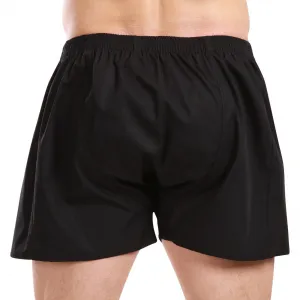 3PACK pánske trenky Styx klasická guma nadrozmer čierne (3E0960) 4XL, trenírky