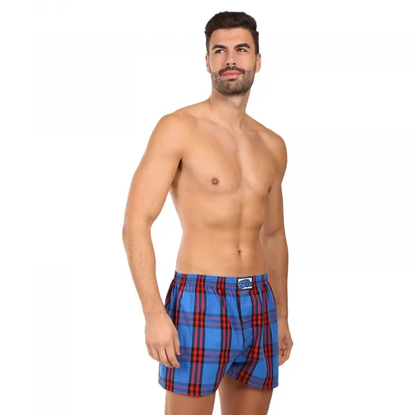 Pánske trenky Styx klasická guma viacfarebné (A0102) S, trenírky