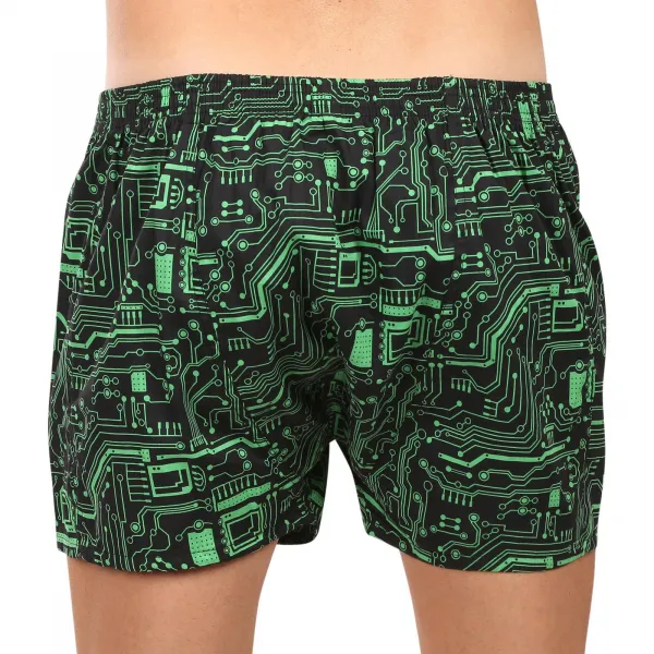 Pánske trenírky Styx art klasická guma nadrozmer tišťák (E1953) 3XL